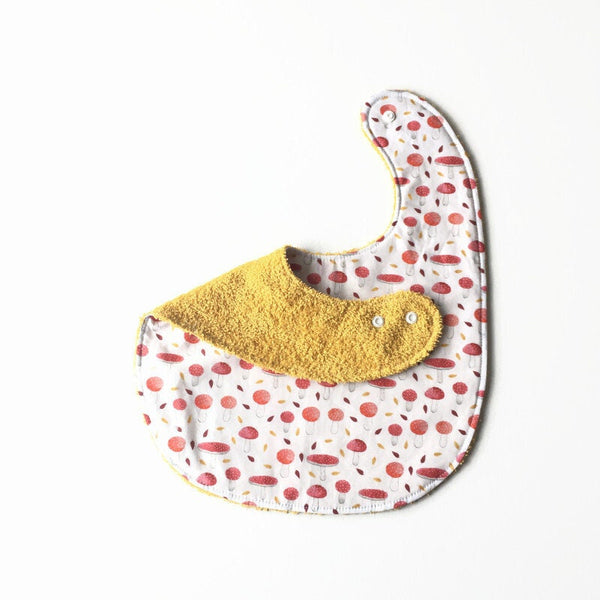 Baby slab met paddestoelen