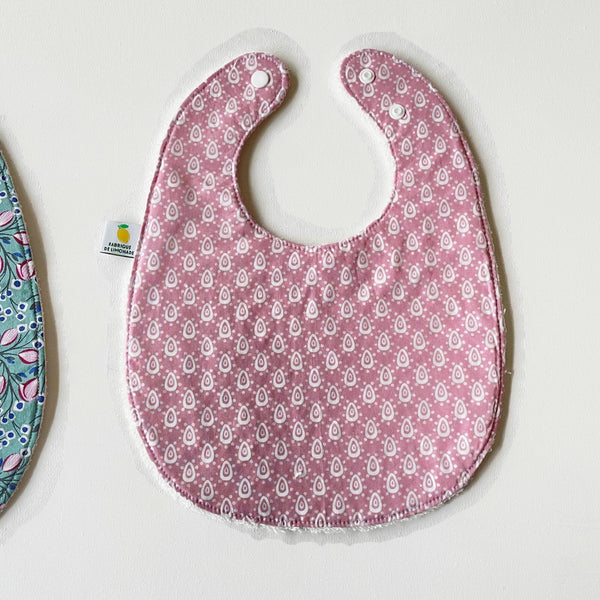 Baby slab. Roze slab en blauwe slab met bloemetjes