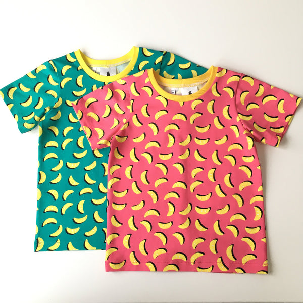 Zeegroen T-shirt met citroenen